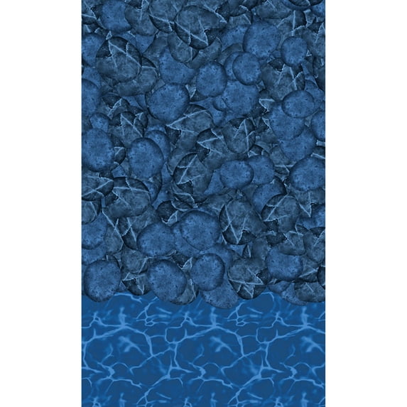 Blue Wave Pebble Cove Unibead Heavy Gauge Above Ground Pool Liner 15 ft. x 30 ft. Oval 52 in. Deep