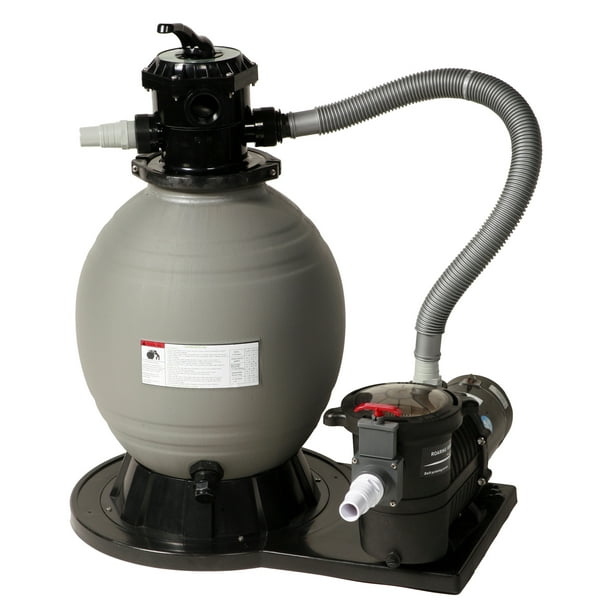 Sand Filter System with a 1.0 Horsepower Pump by Blue Wave