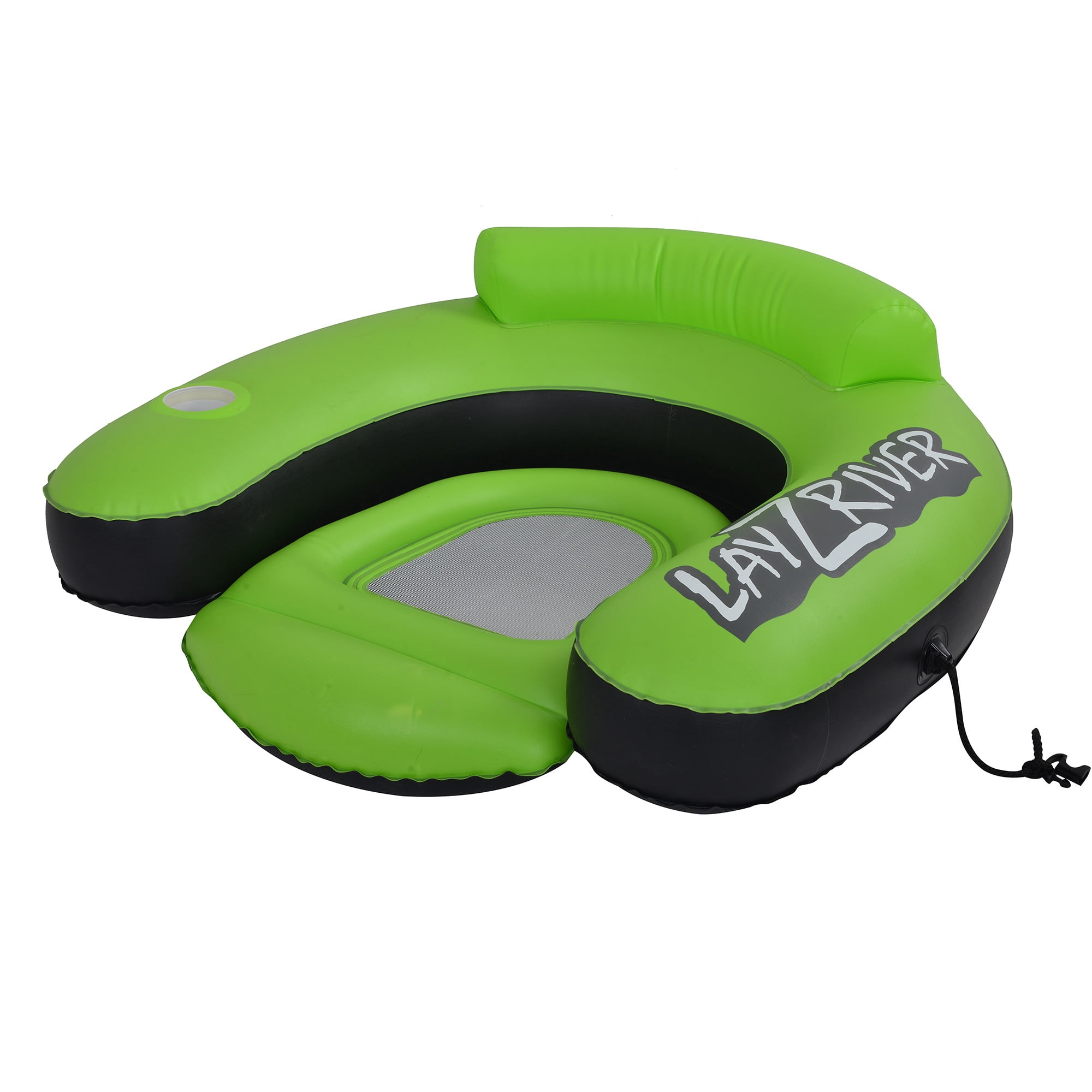 Blue Wave Sports LayZRiver Inflatable Swim Lounge River Float - Walmart.com