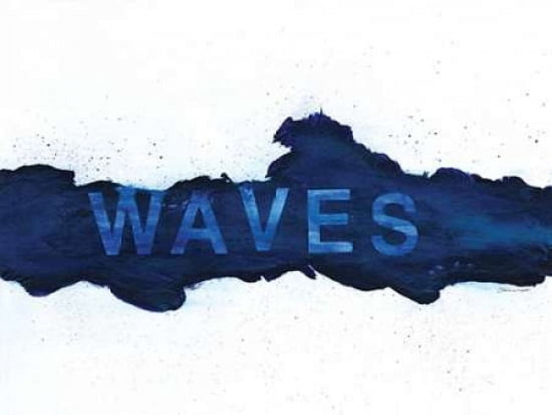 Blue Waves Canvas Art - Stephanie Marrott (18 x 24)