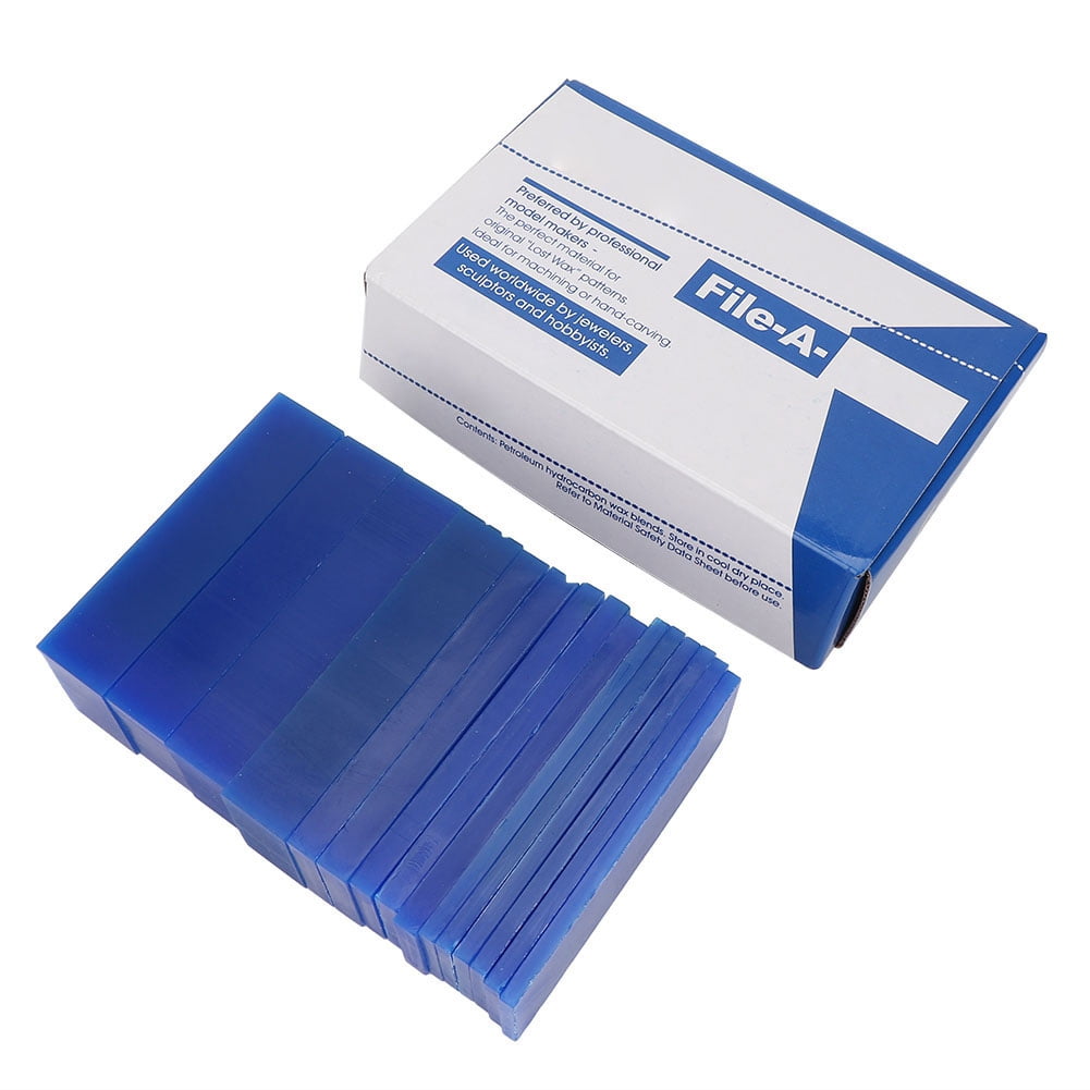 Blue Wax Block Jewelry Carving Tool Making Model Professional Accessor