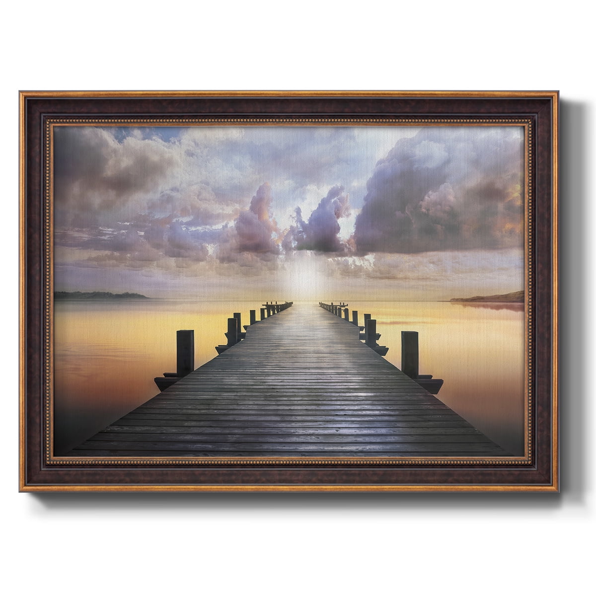 Blue Way Premium Framed Canvas- Ready to Hang