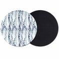thumbnail image 1 of Blue Weeping Eucalyptus Coasters Set of 2, Absorbent Coasters for Drinks, Spring Summer Farmhouse Leaves Coaster for Desk Coffee Table Protection, Home Decor House Warming Gifts 4", 1 of 8