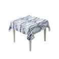 thumbnail image 1 of Blue Weeping Eucalyptus Table Cloth, Waterproof Tablecloth for Square Tables, Spring Summer Farmhouse Leaves Reusable Washable Fabric Table Cover for Restaurant Kitchen Dining Tables 60"x60", 1 of 9