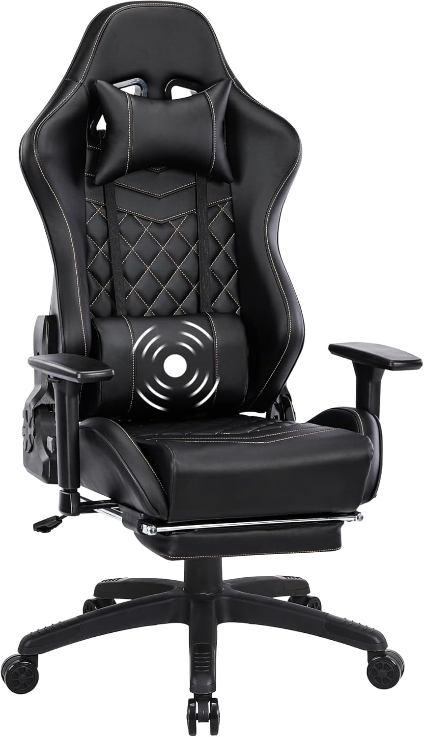 Blue Whale Gaming Chair for Adults 350lbs, Ergonomic Office Chair with
