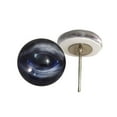thumbnail image 1 of Blue Whale Glass Eyes on Wire Pin Posts, 1 of 3