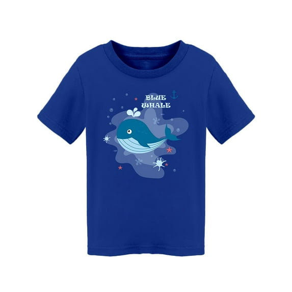Blue Whale Slogan T-Shirt Toddler -Image by Shutterstock, 2 Toddler