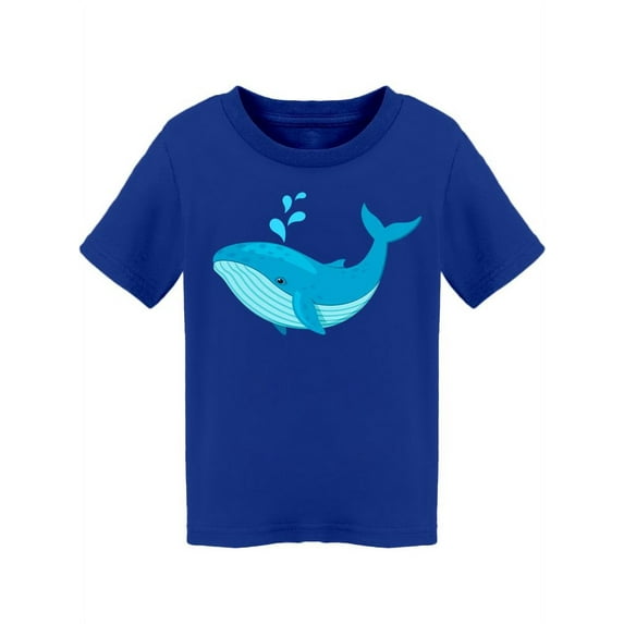Blue Whale Under Sea T-Shirt Toddler -Image by Shutterstock, 3 Toddler