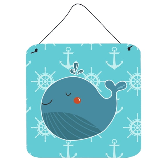 Blue Whale Wall or Door Hanging Prints