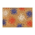 Blue White And Red Floor Mat Independence Day Carpet Independence Day