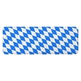 thumbnail image 1 of Blue White Checkerboard Checkered Pattern Kitchen Rug Mat,Kitchen Runner Rugs Non Skid Washable,Decorative Kitchen Floor Mats for Kitchen,Sink,Laundry,17"x47.2", 1 of 7