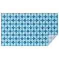 thumbnail image 1 of Blue White Checkerboard Checkered Pattern Rectangle Tablecloth 60"x102",Waterproof Polyester Rectangle Table Cloth, Wipeable Spillproof Polyester Tablecloth for Dining, Camping, Indoor and Outdoor, 1 of 6