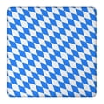 thumbnail image 1 of Blue White Checkerboard Checkered Pattern Square Fitted Tablecloth with Elastic Edge,Square Table Cover,Washable Elastic Table Cover for Home Kitchen Party Decor 36"x36", 1 of 6
