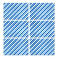 thumbnail image 1 of Blue White Checkerboard Checkered Pattern Summer Placemats Table Placemats Set Of 6-Linen Kitchen Washable Placemats Table Mats 11.8"x17.7" Non-Slip Heat Resistant, 1 of 5