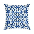thumbnail image 1 of Blue And White Modern Art Geometric Pillow Covers,Blue And White Modern Art Geometric Throw Pillow Covers 18"×18" ,Living Room Sofa Couch Pillow Covers,Decorative Pillow Covers, 1 of 7