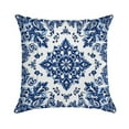 thumbnail image 1 of Blue And White Pioneer Flower Pillow Covers,Blue And White Pioneer Flower Throw Pillow Covers 18"×18" ,Living Room Sofa Couch Pillow Covers,Decorative Pillow Covers, 1 of 7