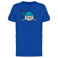 thumbnail image 1 of Blue White Shark T-Shirt Men -Image by Shutterstock, Male 4X-Large, 1 of 2