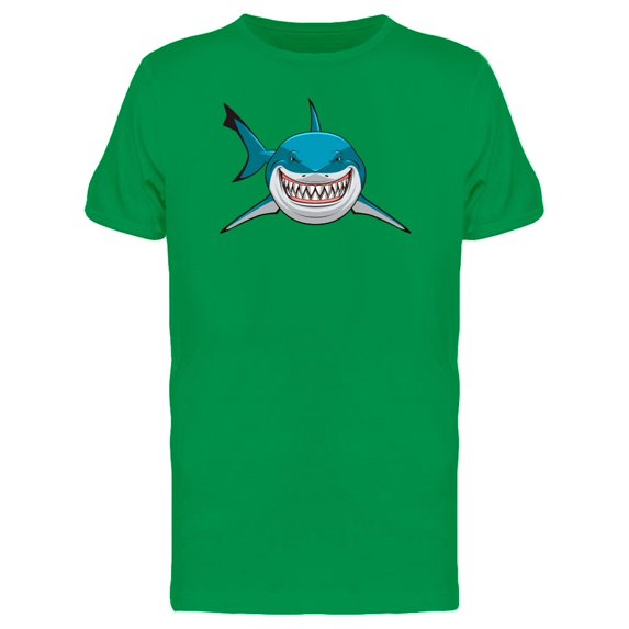 Blue White Shark Tee Men's -Image by Shutterstock