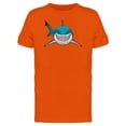 thumbnail image 1 of Blue White Shark Tee Men's -Image by Shutterstock, 1 of 1