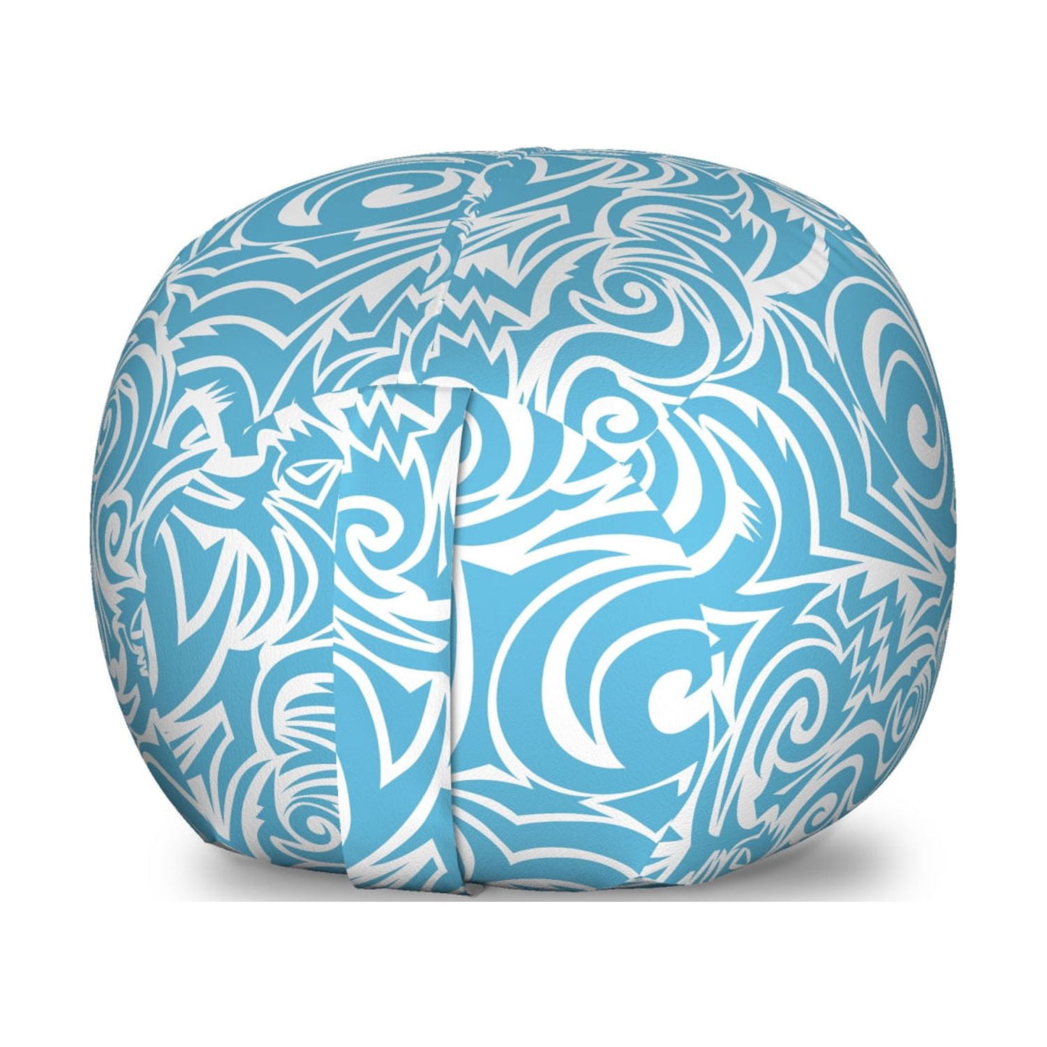 Blue-White-Storage-Toy-Bag-