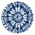 thumbnail image 1 of Blue White Tie Dye Mandala Pattern Round Fitted Tablecloth with Elastic Edge,Dining Table Cover Waterproof,Outdoor Round Tablecloth for Camping,Dining,Indoor and Outdoor, 1 of 7