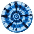 thumbnail image 1 of Blue White Tie Dye Spiral Pattern Round Fitted Tablecloth with Elastic Edge,Dining Table Cover Waterproof,Outdoor Round Tablecloth for Camping,Dining,Indoor and Outdoor, 1 of 7