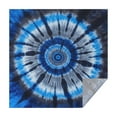 thumbnail image 1 of Blue White Tie Dye Spiral Pattern Square Tablecloth,Waterproof Square Table Cover,Wipeable Spillproof Washable Table Cover for Home Kitchen Party Decor 42"X42"(107x107cm), 1 of 6