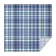 thumbnail image 1 of Blue White and Yellow Checkered Pattern Square Tablecloth,Waterproof Square Table Cover,Wipeable Spillproof Washable Table Cover for Home Kitchen Party Decor 52"x52"(132x132cm), 1 of 6