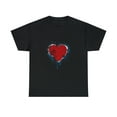 thumbnail image 1 of Blue, White and Red Heart Independence Day T-Shirt, 1 of 1