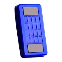 Magnetic Whiteboard Dry Erase Erasers Chalkboard Cleansers for Classroom, Home And Office (Blue) Eactix