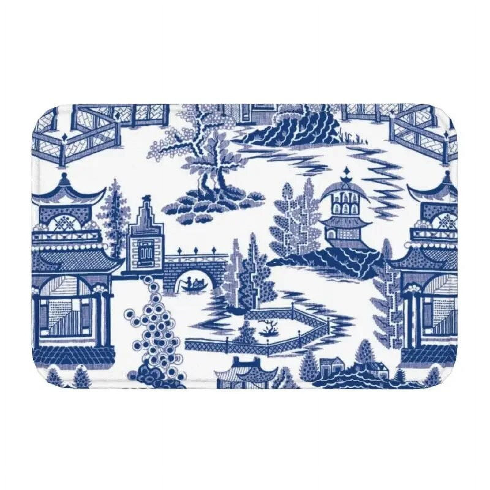 Blue Willow Chinoiserie Blue And White Porcelain Inspiration Front Door