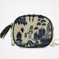 thumbnail image 1 of Blue Willow Pattern Women'S Vintage Crossbody Bag Fashion Purses Bag Shoulder Handbag With Adjustable Chain Strap, 1 of 6