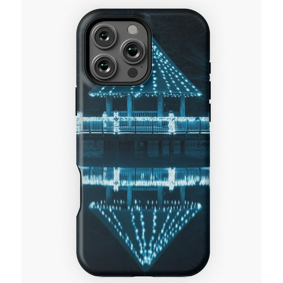 Blue Winter Night Meadowlark Gardens Phone Case for iPhone 16 15 14 13 12 11 Pro Max