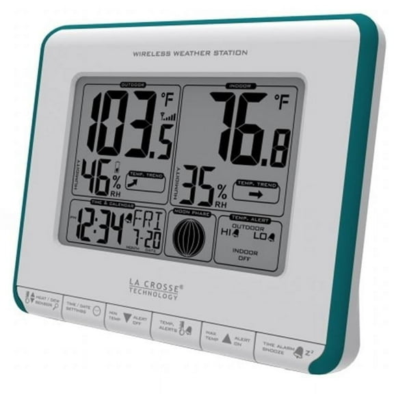 Blue Wireless Weather Station