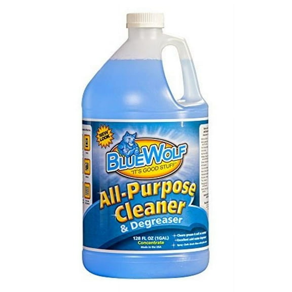 Blue Wolf All-Purpose Cleaner & Degreaser, 128 Fl. Oz.