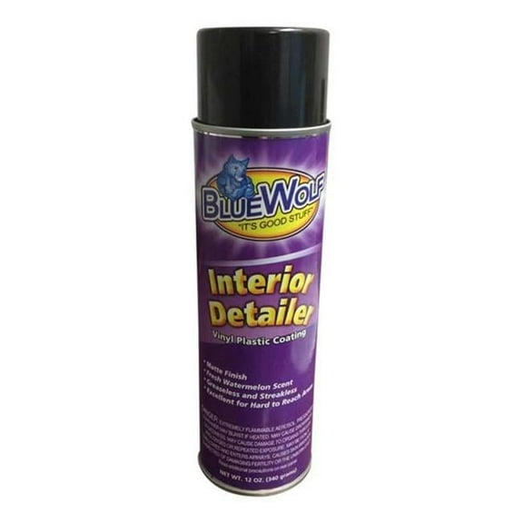 Blue Wolf Sales & Service  Interior Detailer Aerosol Spray - 12 oz