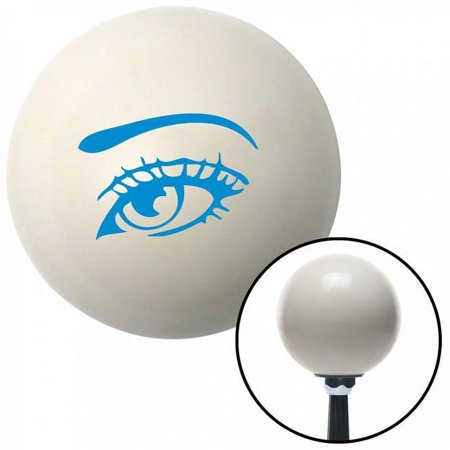Blue Womans Eye Ivory Shift Knob with M16 x 1.5 Insert Shifter Auto Manual Custom Brody