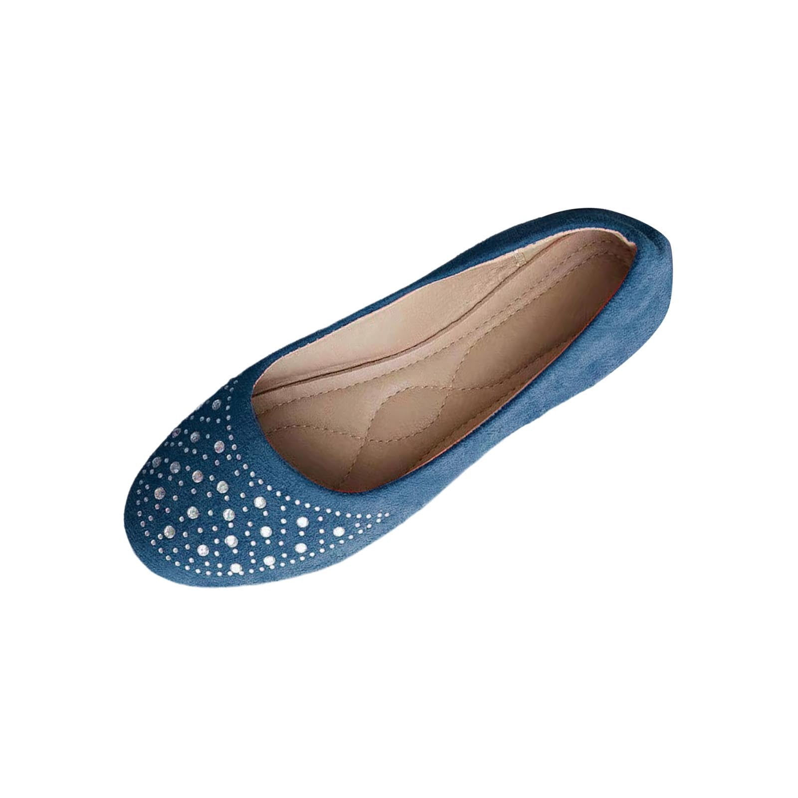 Blue Women'S Comfortable Flat Shoes Casual Versatile Outerwear ...