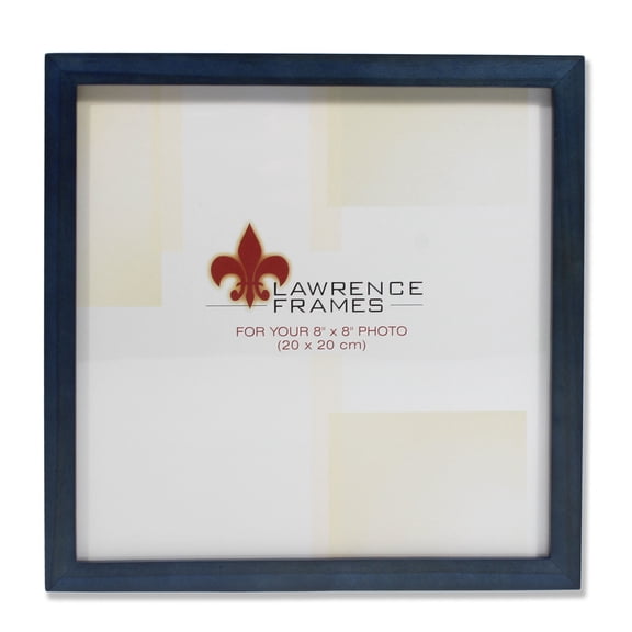 Blue Wood 8x8 Picture Frame