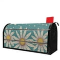 thumbnail image 1 of Blue Wooden Board DaisiesMailbox Covers Magnetic Letter Box Wrap Standard Size 21x18 Inch Mailbox Decor Post Letter Box Decoration for Outdoor Garden Yard, 1 of 5