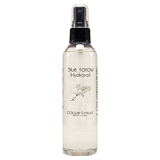Blue Yarrow Hydrosol - 4 fl oz - Clear Plastic Bottle w/ Black Spray Cap