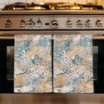 thumbnail image 1 of Blue Yellow Copper Rust Kitchen Towels Set of 3,Vintage Industrial Mottled Abstract Absorbent Dish Towels for Kitchen,Microfiber Hand Towel,Quick Drying Tea Towel for Cleaning Decorative Dishcloths, 1 of 7