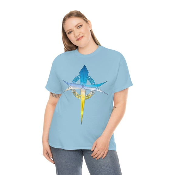 Blue/Yellow Cross T-Shirt