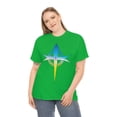 thumbnail image 1 of Blue/Yellow Cross T-Shirt, 1 of 8