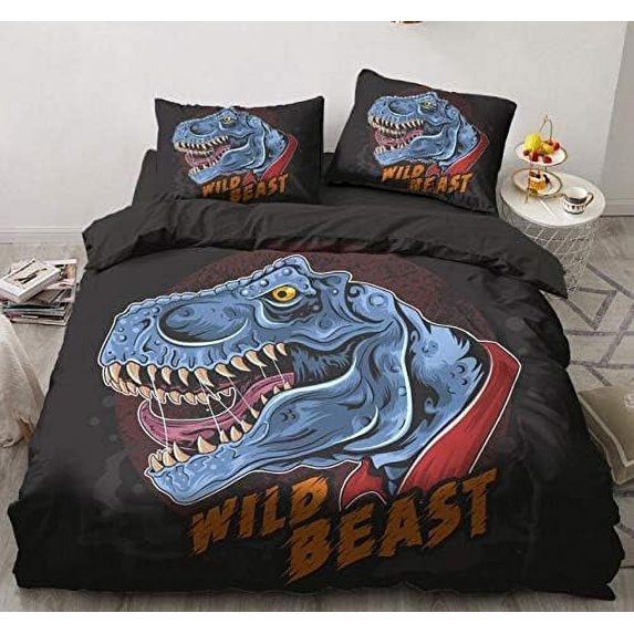 Blue Yellow Duvet Cover Set,Bedding Set for Kids and Adult, Home Decor, Full Size