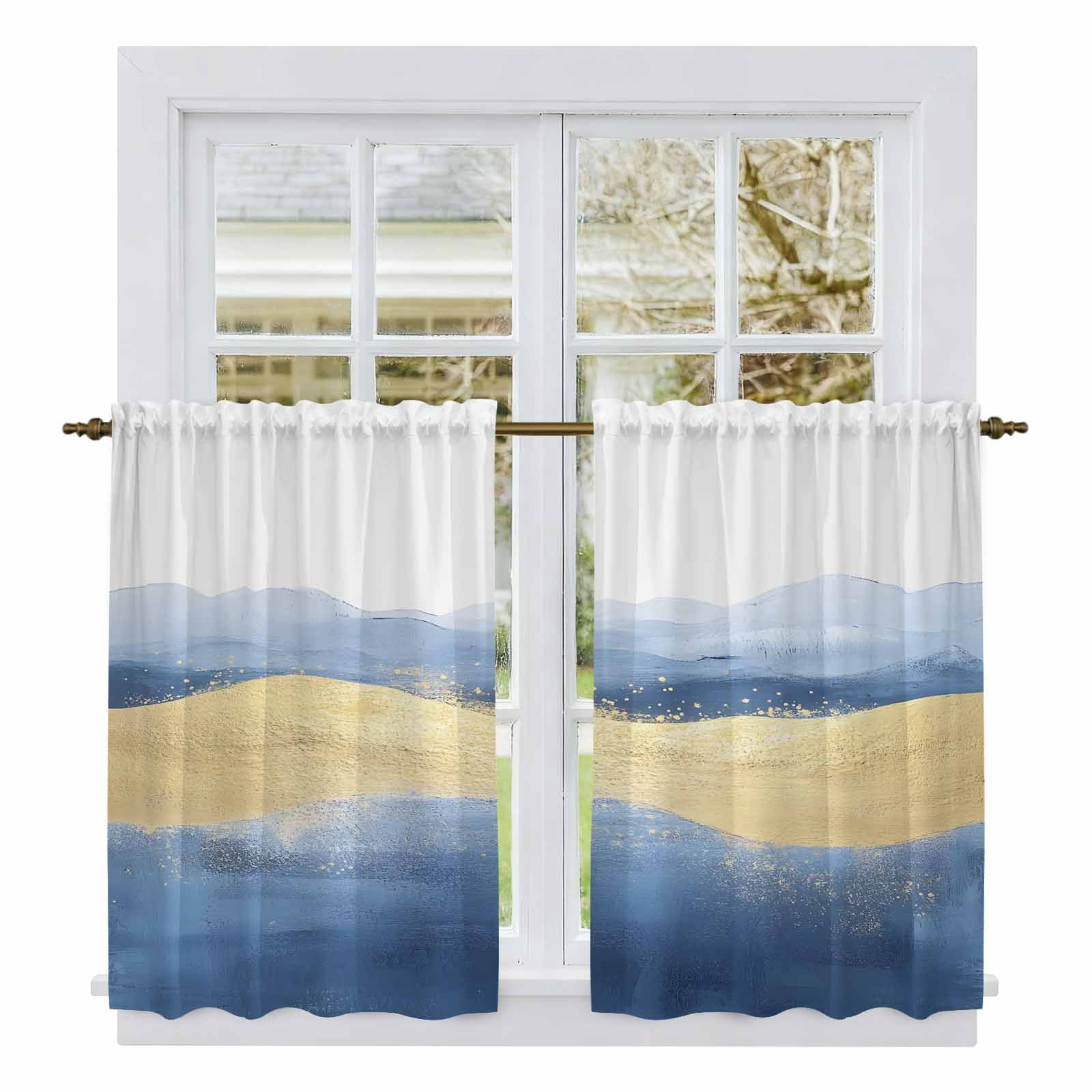 Illustration of Blue Light Filtering Window Treatment