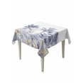 thumbnail image 1 of Blue Yellow Palm Tree Table Cloth, Summer Botanical Tropical Waterproof Tablecloth for Square Tables, Reusable Washable Fabric Table Cover for Restaurant Kitchen Dining Tables 54"x54", 1 of 6