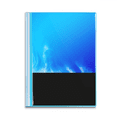 thumbnail image 1 of Blue Yellow Stars Dark Night Sky Book Sheet Protectors Portfolio Binder Folder, 1 of 3