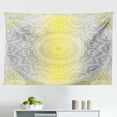 thumbnail image 1 of Blue and Yellow Tapestry, Ombre Mandala Design Tribal Chinese Esoteric Pattern Mystic Universe Print, Fabric Wall Hanging Decor for Bedroom Living Room Dorm, 2 Sizes, Blue Yellow, by Ambesonne, 1 of 1