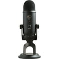 thumbnail interactive-video image 1 of Blue Yeti Blackout USB Gaming Microphone with Blue VO!CE Effects, Multi-Pattern Recording, Plug and Play, 1 of 10